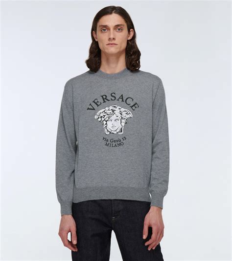 versace strick pullover herren|farfetch Versace sweaters.